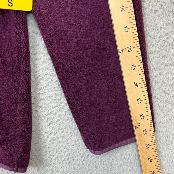 NEW 32 Degrees Heat Women's Snap Fleece Pullover Lightweight Purple sweater sz S - Picture 7 of 10